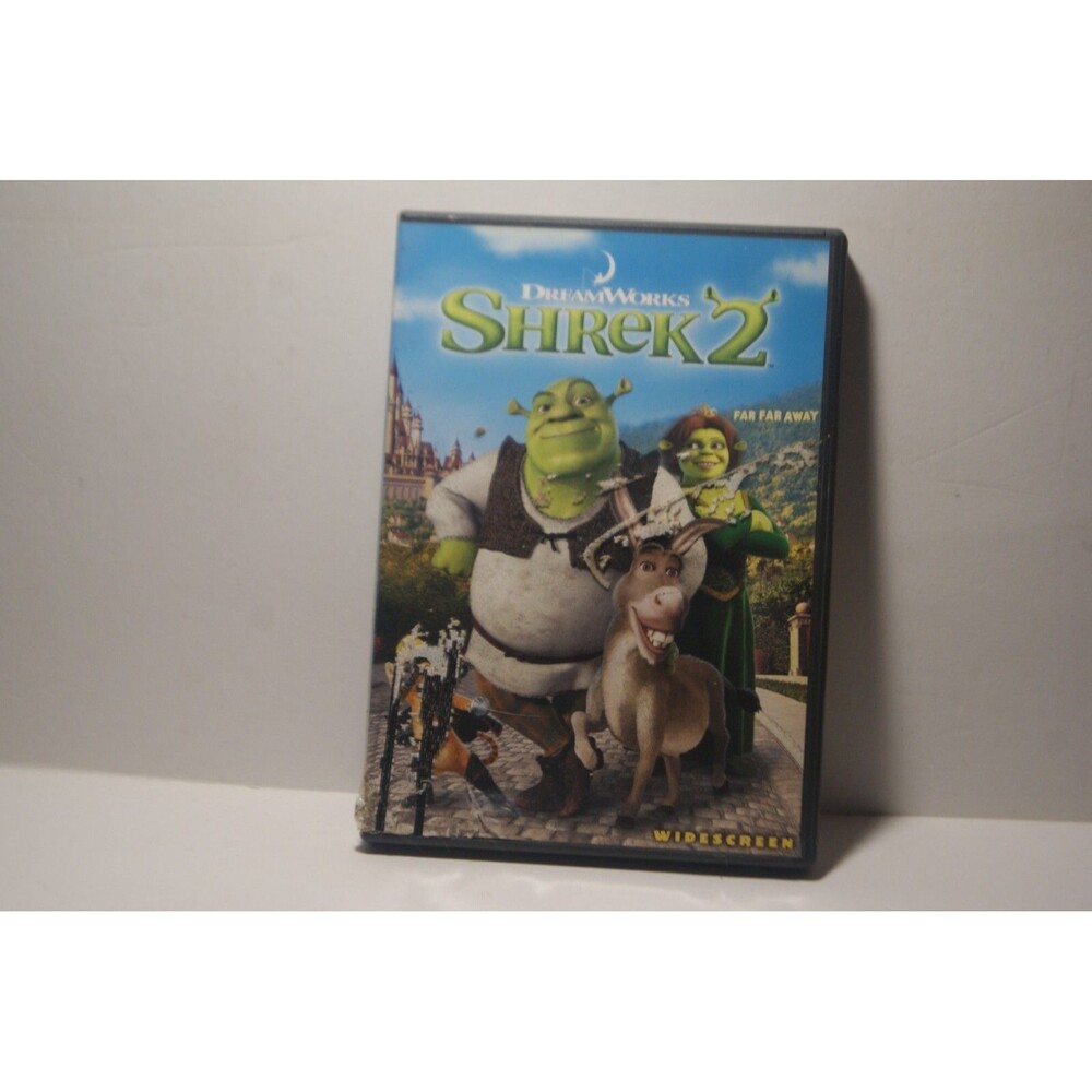 Shrek 2 DVD 2004 Animanted Action Adventure Ogre Love w/Donkey Comedy